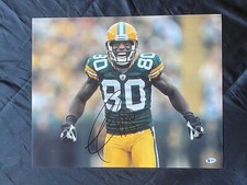 Donald Driver Green Bay Packers Auto Signed 16x20 Photo ~ BAS Beckett COA