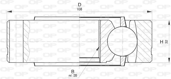 Tête de cardan Audi TT 1.8 T Quattro et Seat Leon 1.9 TDI kit joint homocinétique côté roue