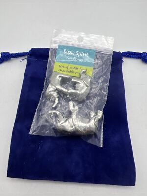 Basic Spirit Elephant Pewter Miniature Figurines Statues