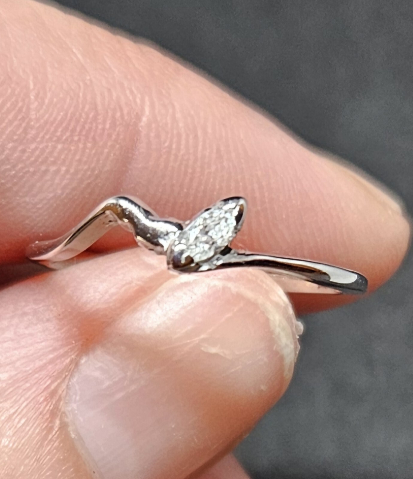 🏵Unique 14k & Diamond Interlocking Engagement an… - image 6