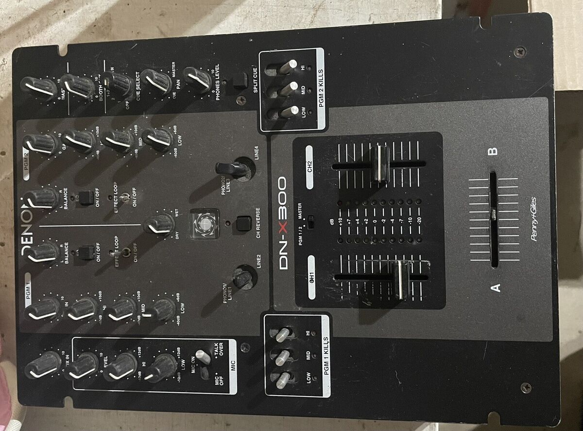 Denon DN-X300 DJ MIXER UNTESTED AS IS No Power Supply | eBay Denon DN-X300 DJ MIXER UNTESTED AS IS No Power Supply | eBay