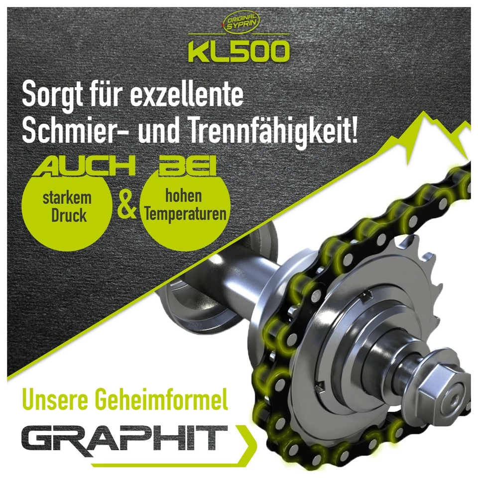 Syprin Bicycle Chain Oil KL500 - Ultimate Lubrication & Protection Chain Oil 3x100ml - Image 3 of 4