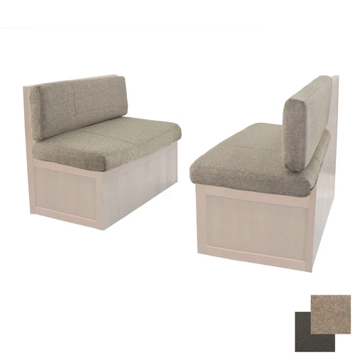 RecPro RV Cloth Dinette Booth Memory Foam Seat Cushions Mobile Home Furniture