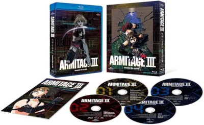 ARMITAGE III Complete Blu-ray Box Soundtrack CD Booklet From Japan 