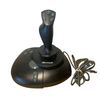 Microsoft Flight Simulator Joystick Sidewinder Precision Pro For PC X03-57540 