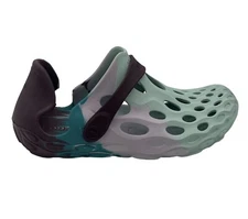 Merrell Unisex Hydro Moc Green Pink  Round Toe Slip On Clog Shoes Size M6.5 W8