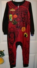 Disney Lion King The Circle of Life One Piece Zip Pajama PJ Set Boys 4 / 5 NWT