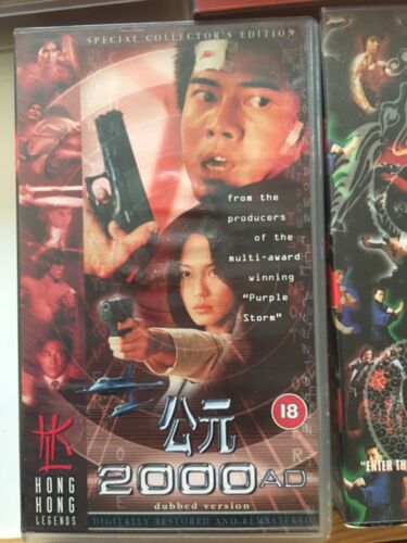 7x Vintage Martial Arts Big Box Ex Rental VHS Film Cassette Tapes Bundle - Picture 3 of 21
