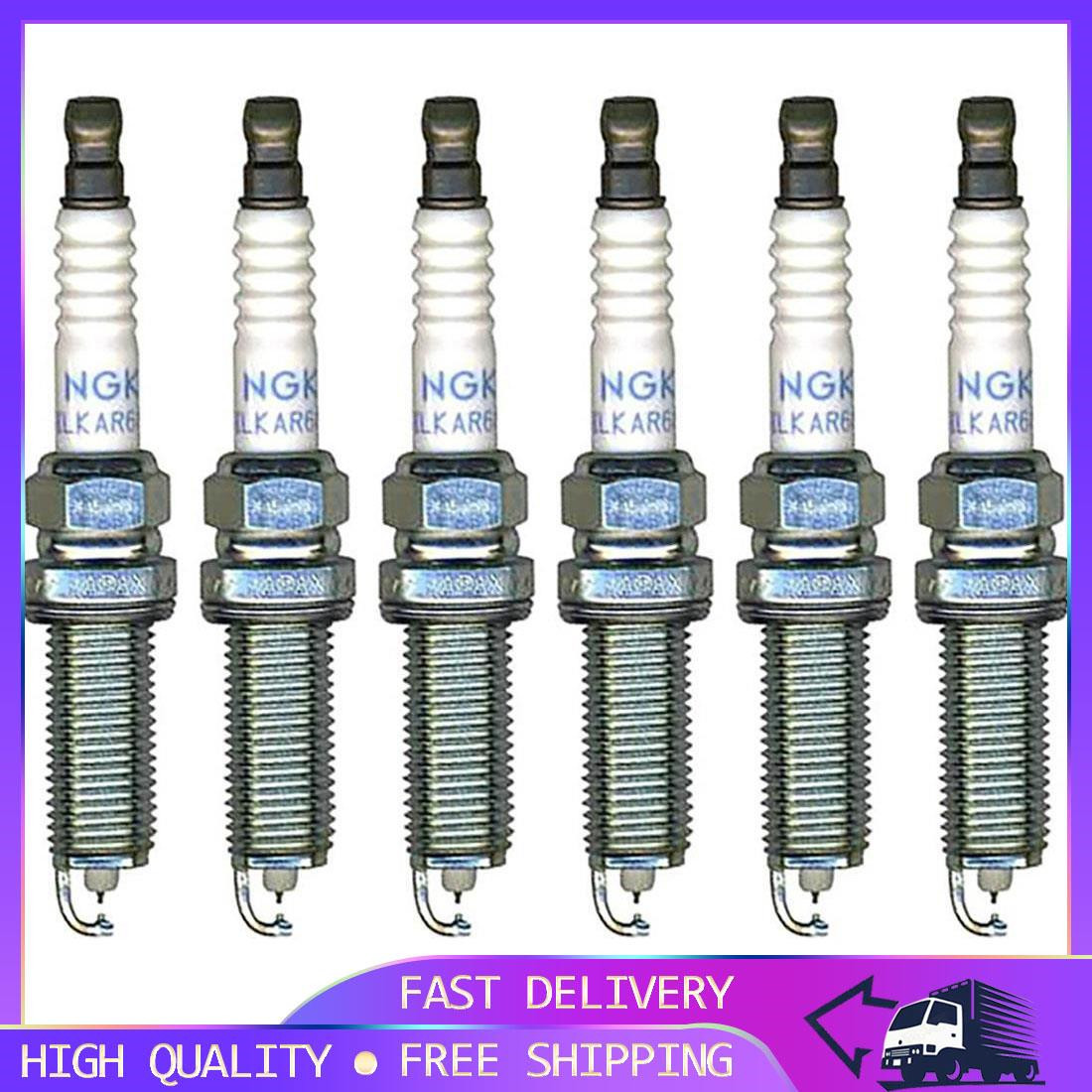 6pcs Spark Plug NGK fits Infiniti EX37 2013-2013 _PG
