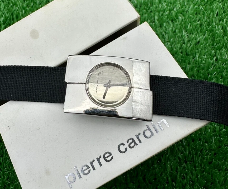Most-Iconic Pierre Cardin By Jaeger LeCoultre Watch PC 115 Op-Art 70s France - image 3 of 4