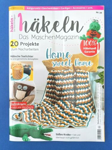 Häkeln Das Maschen Magazin Nr.34/2022 ... 20 Projekte NEU + ungelesen 1A - Picture 1 of 1