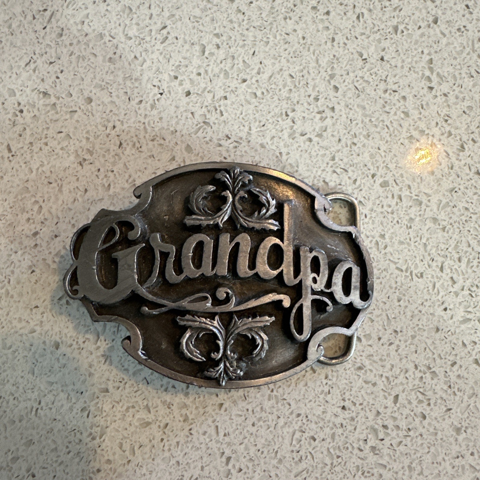 Grandpa My Best Memories Gift Vintage 1988 Siskiyou Belt Buckle A-80