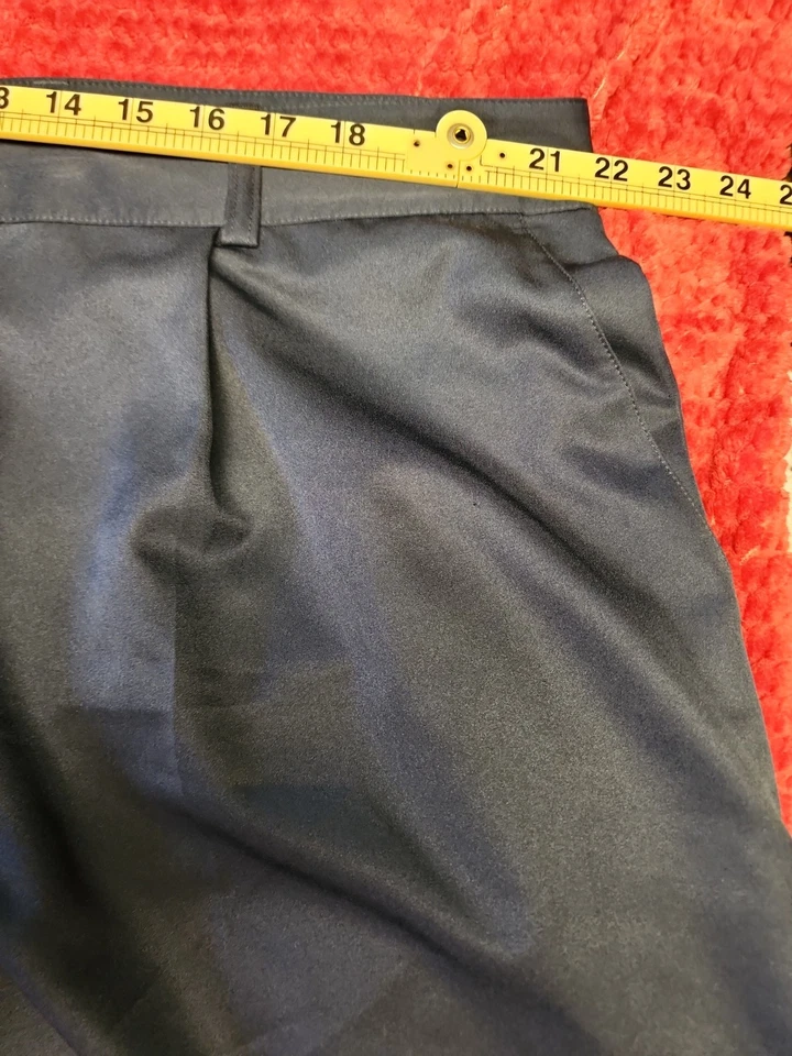 Adidas Climalite Chino Golf Shorts Mens Sz 42 Navy - Image 4 of 4