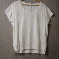 EUC Pure Jill 100 Pima Cotton High-Low Tee Women  s XL H91-6