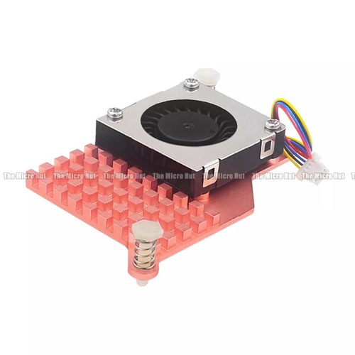 Aktiver Kühler Kühlkörper Lüfter für Raspberry Pi 5 Kupfer oder offizielles Aluminium - Bild 7 von 12
