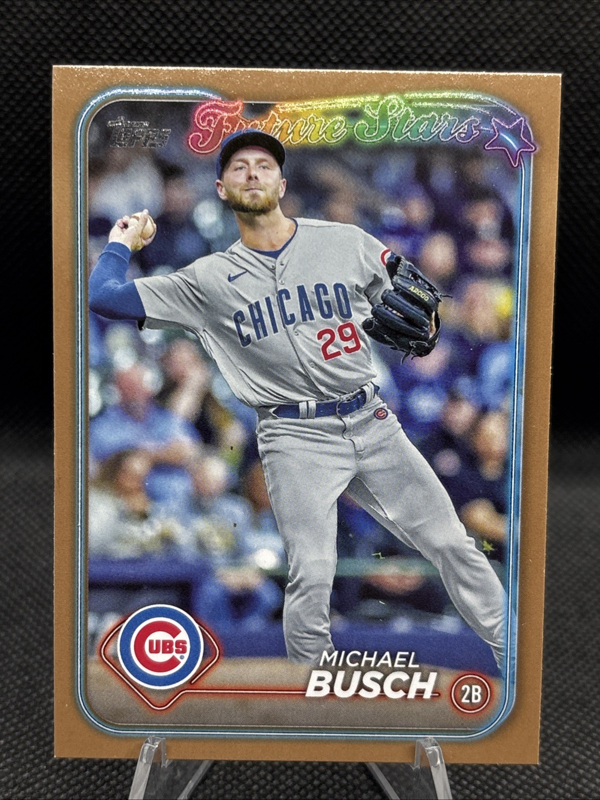 2024 Topps Series 2 - Future Stars Michael Busch #471 Gold /2024