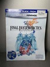 Final Fantasy Tactics Advance Official Strategy Guide From Nintendo GBA 2003