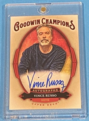 2020 Upper Deck Goodwin Champions - Autographs Vince Russo #A-VR (AU)