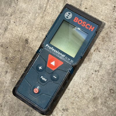#ad Bosch Professional GLM 30 Laser Distance Measurer LCD Display GLM 30 $20.00