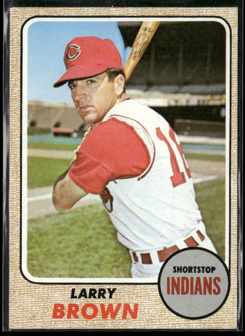 1968 Topps Larry Brown Cleveland Indians #197