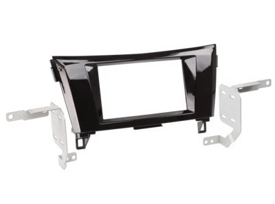Pour Nissan Pulsar 1 C13 Cadre D'Installation Radio Auto Double-DIN 2-DIN Noir - Photo 1/2