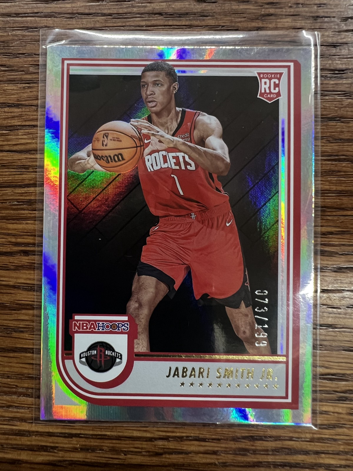 2022-23 Hoops #233 Jabari Smith Jr. Silver #/199