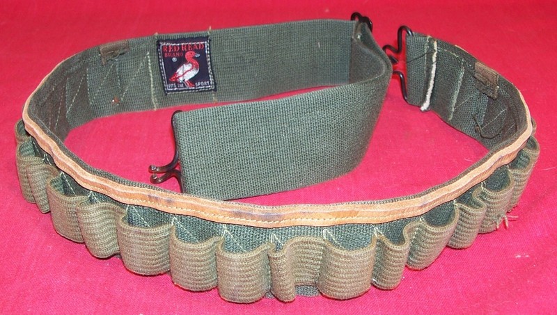 Redhead 12 Gauge Shotgun Shell Belt 24 Round Ga Ammo Carrier Ammunition Holder