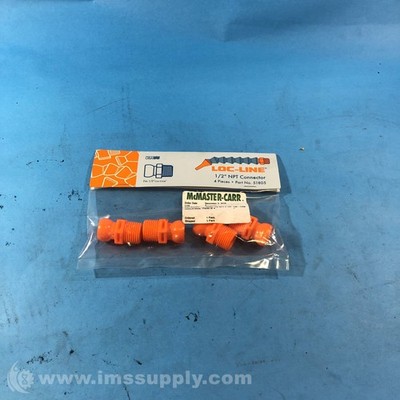 McMaster-Carr 10095K33 Pack of 4 Male Supply Connector FNFP