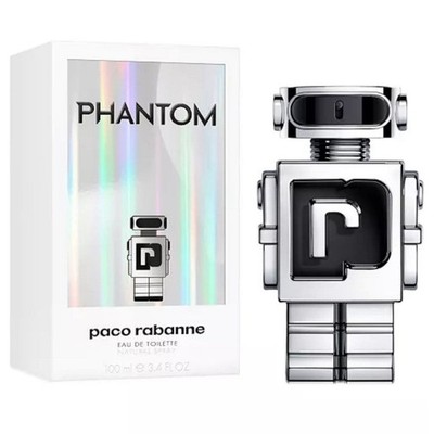 Phantom By Paco Rabanne For Men Eau de Toilette Spray 3.4 fl oz