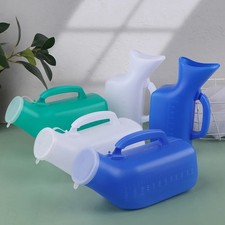 Urinal Bottle Male Urinals Portable Urine Bottle with Screw Lid 1200 ml