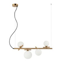 Moderne Messing HäNgelampen IP20 4X25W/G9