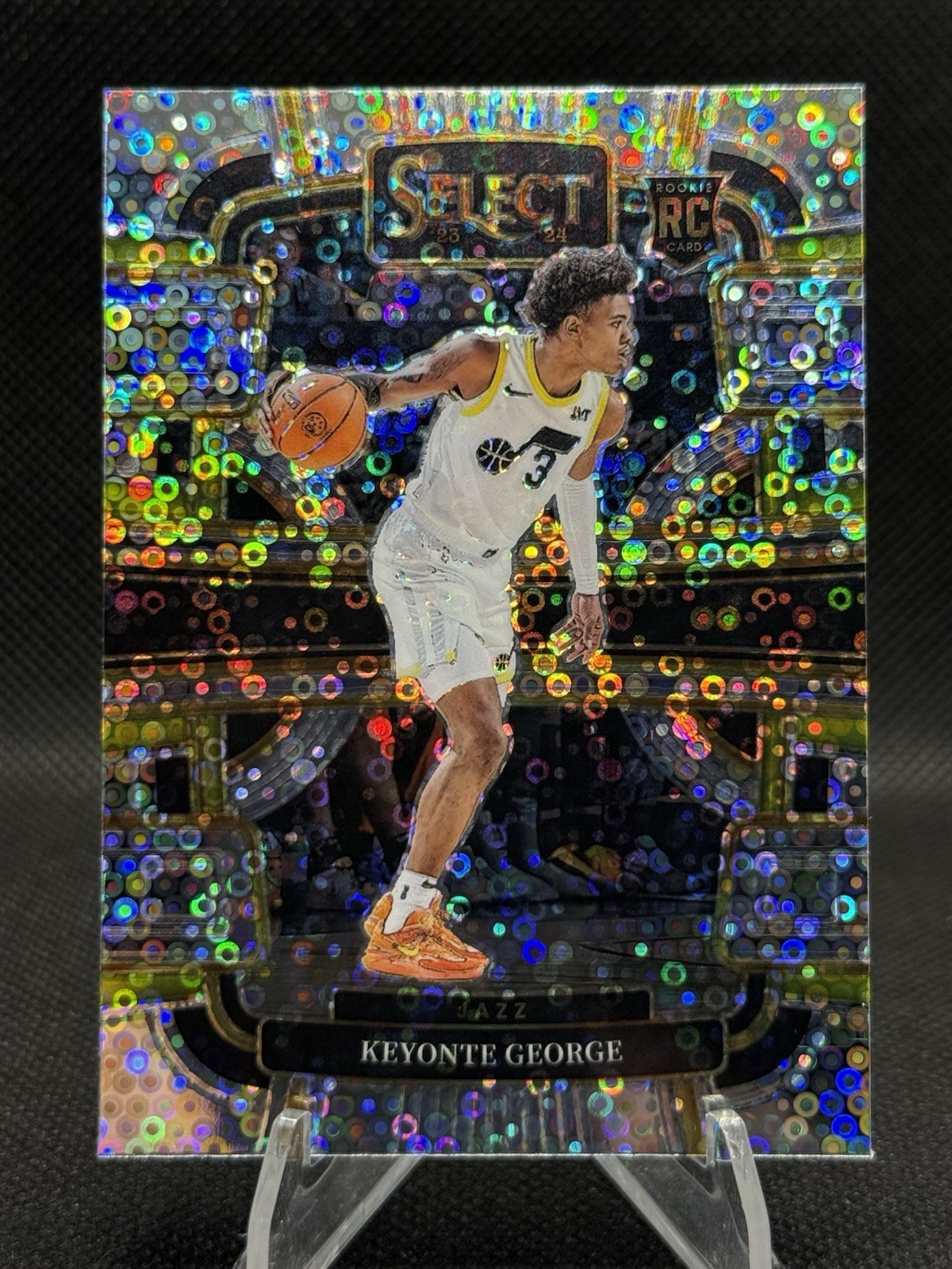 KEYONTE GEORGE (RC) 2023-24 Panini Select #75 Jazz Disco SP