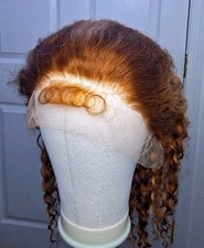 18 Inch Honey Blonde 13x6 Highlight Deep Wave Wig Human Hair Lace Front Wigs