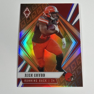 2020 Panini Phoenix Nick Chubb Orange /99 #18 Cleveland Browns SP