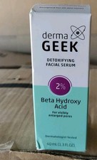 Derma Geek Detoxifying Facial Serum - 2 Beta Hydroxy Acid - 1.3 Oz.