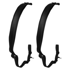 Adjustable Length Synthetic Leather Accordion Shoulder Straps for Pro Players