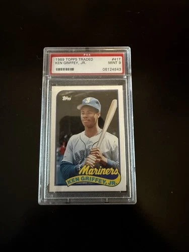 1989 Topps Traded - Ken Griffey Jr #41T (RC) - PSA 9