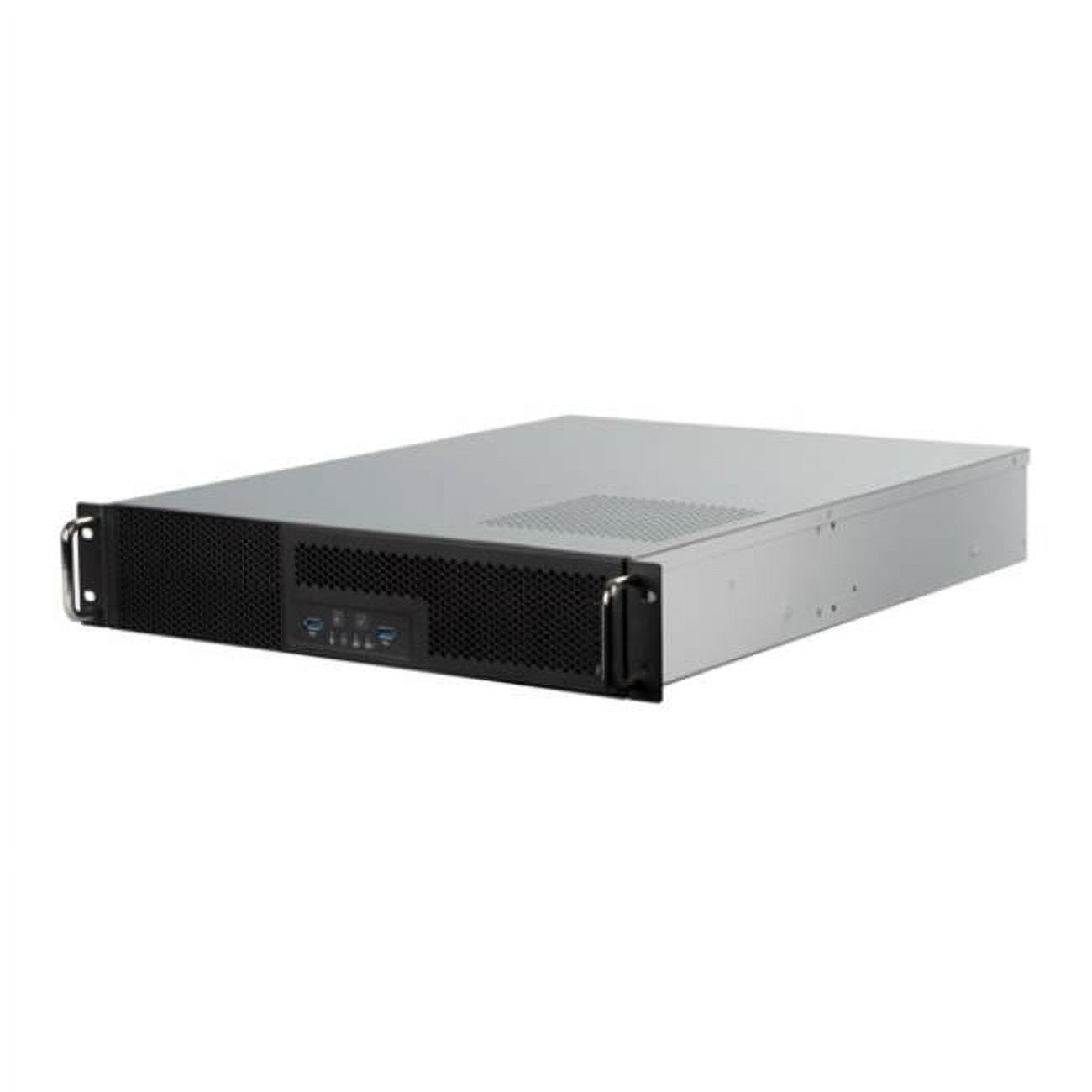 Промышленный сервер хранения данных ATX SilverStone SSTRM23502 2U с двумя отсеками для дисков объемом 525 дюйма 36190₽