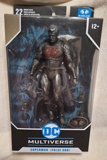 New DC Multiverse Superman  FALSE GOD  Action Figure McFarlane Platinum Edition