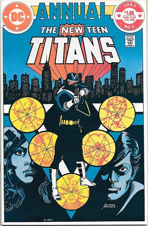 The New Teen Titans Comic Book Annual #2 DC 1st Vigilante 1983 VERY ...