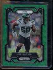 2023 Panini Prizm Carl Lawson Green Wave New York Jets #231