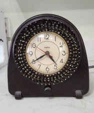 Vintage Bakelite James Remind Clock Hotel Inventory 