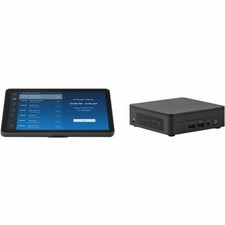 Logitech BASE Zoom Room no AV with Tap ASUS NUC
