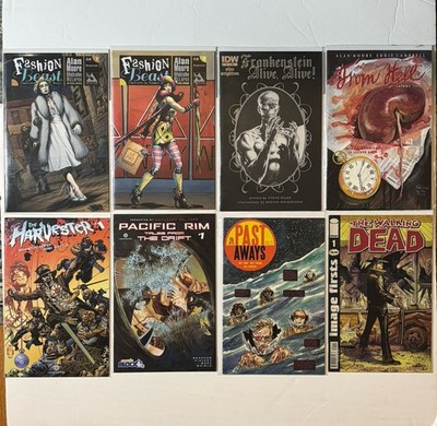 Mixed Indie 8x Comic Book Lot   From Hell   Frankenstein   Pacific Rim