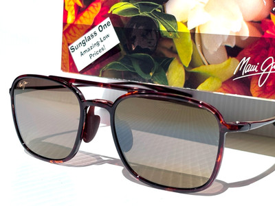 Maui Jim KEOKEA Brown Tortoise POLARIZED HCL Bronze Lens Sunglass