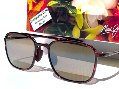 Maui Jim KEOKEA Brown Tortoise POLARIZED HCL Bronze Lens Sunglass
