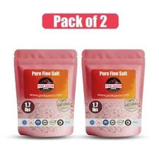 Himalayan Pink Salt 1.7 lb Pack of 2 Food Grade Kosher Certified Coarse Grain