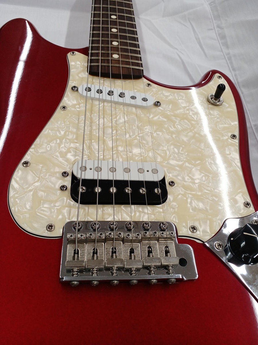 ギター Fender Mexico Cyclone (2002) 2002 Fender Cyclone Offset Guitar Graffiti Yellow - Overview