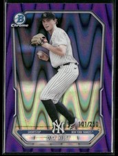 2026 Bowman #BCP-78 Dax Kilby Chrome Prospects Purple Raywave Refractor #/250