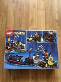 LEGO 4565 Freight And Crane Railway 9V System Vintage Lego Cargo Train 1996 MISB